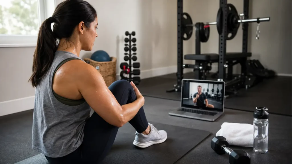 Entrenador personal online vs presencial: cuál te conviene más