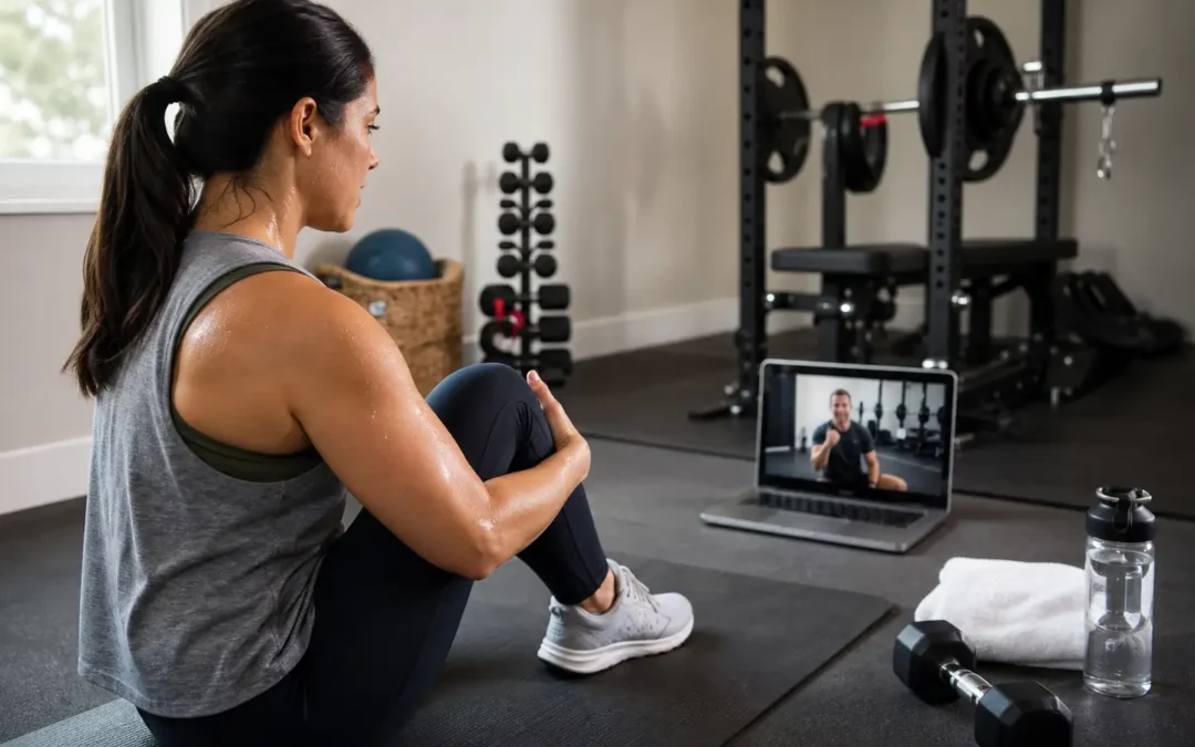 Entrenador personal online vs presencial: cuál te conviene más